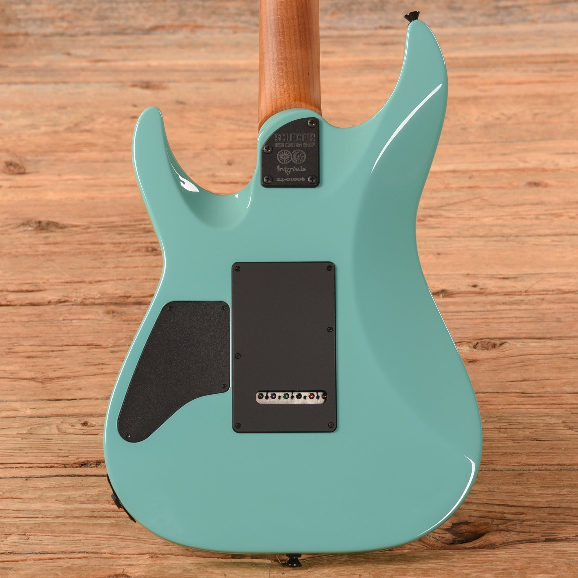 Schecter USA AM6 Aaron Marshall Signature Pale Emerald 2024 Electric Guitars / Solid Body