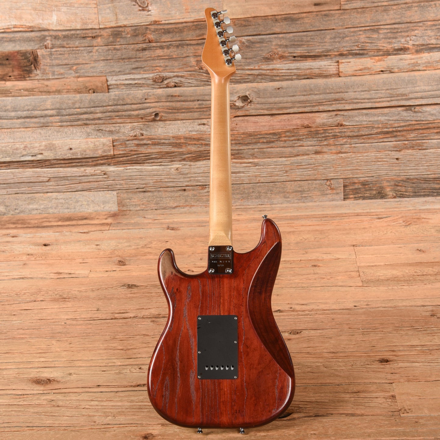Schecter USA S-Style Red 1995 Electric Guitars / Solid Body