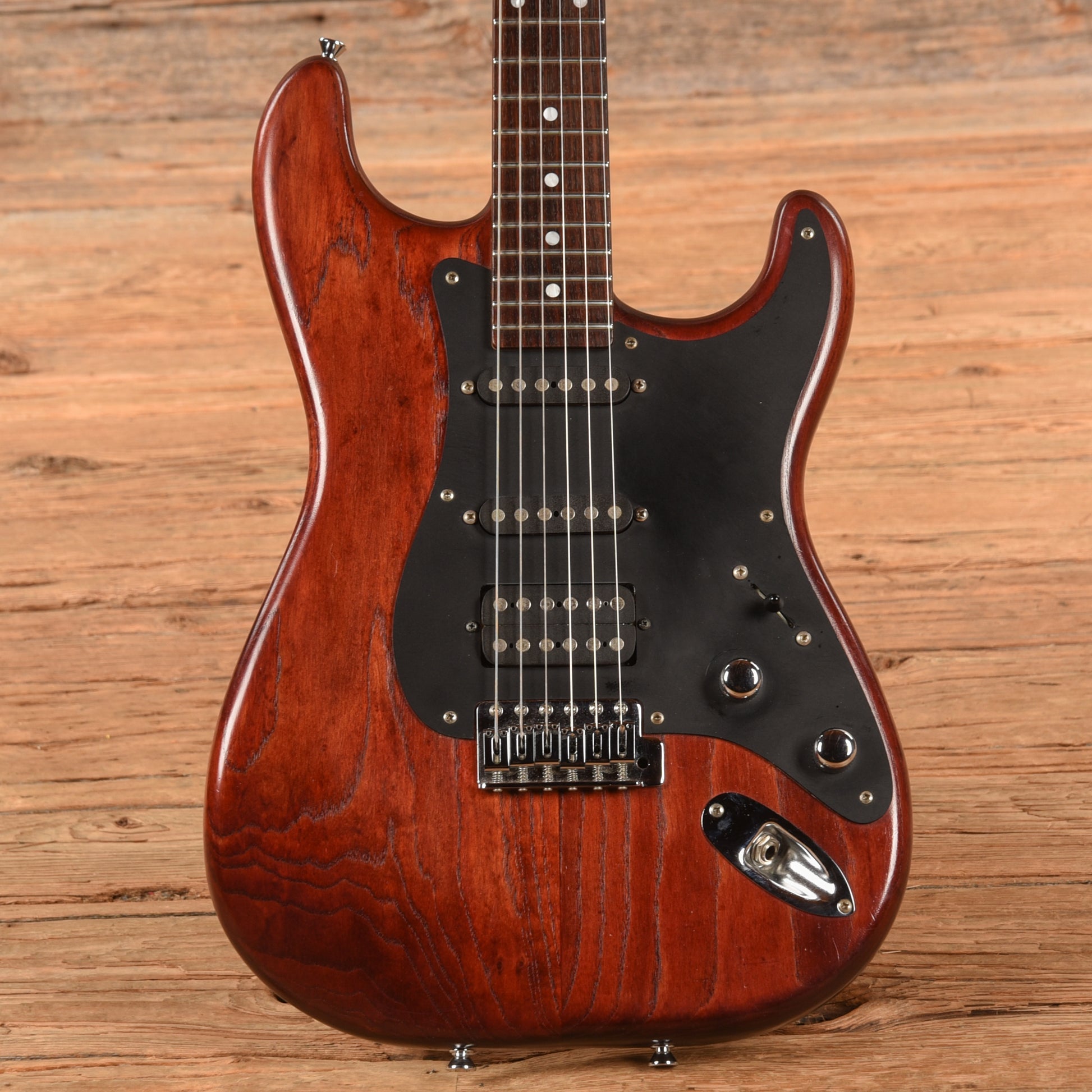 Schecter USA S-Style Red 1995 Electric Guitars / Solid Body