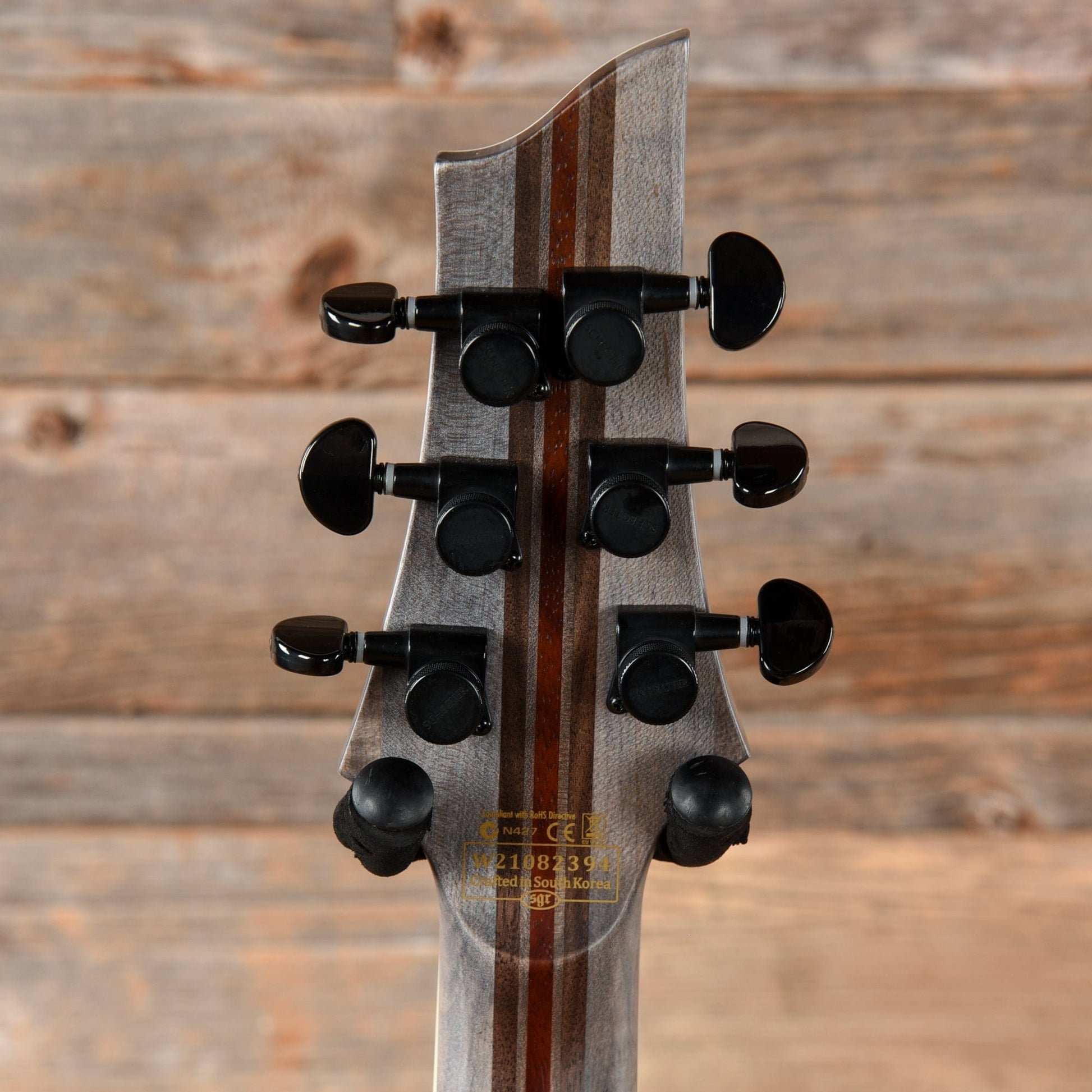 Schecter V-1 SLS Evil Twin Black 2021 Electric Guitars / Solid Body