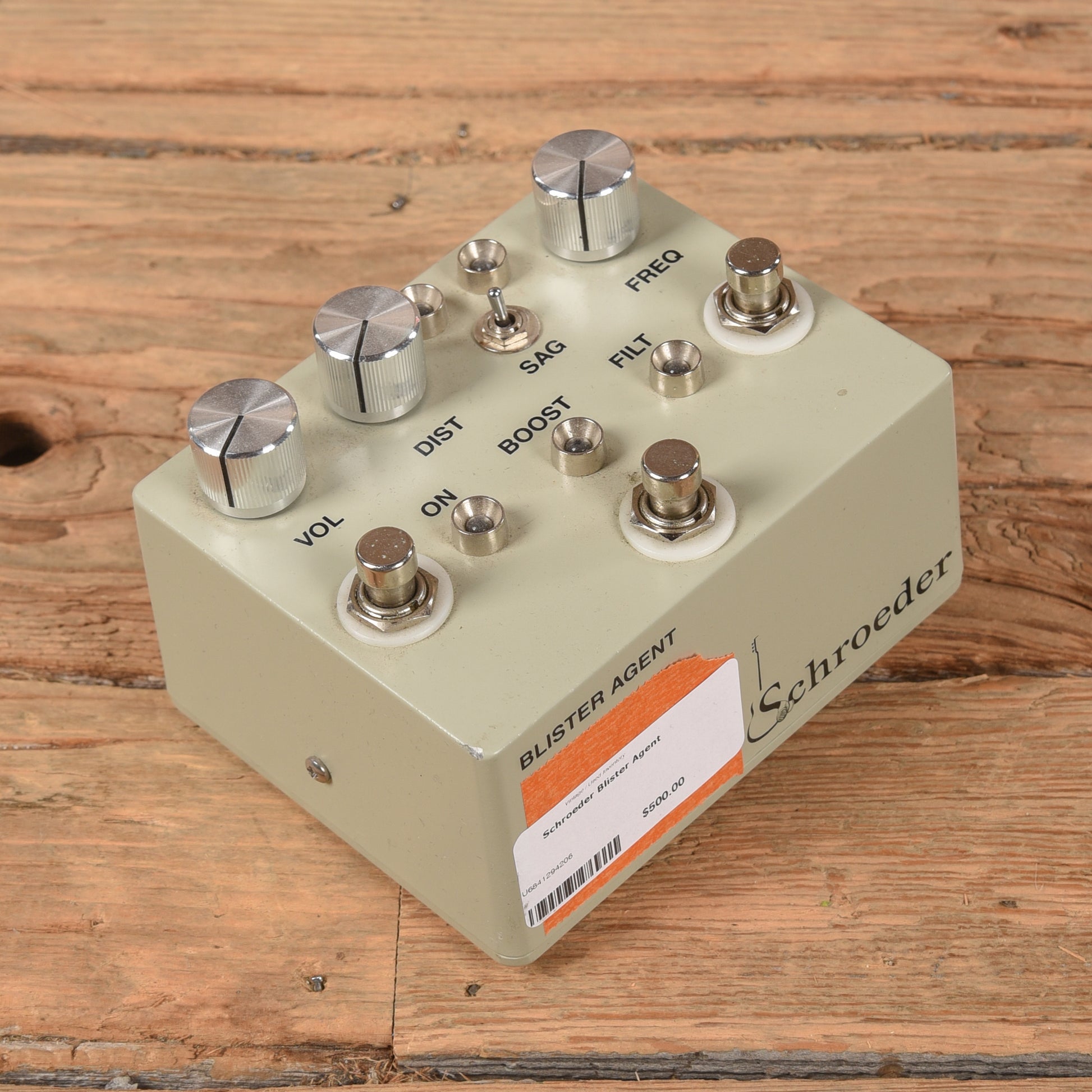 Schroeder Blister Agent Effects and Pedals / Overdrive and Boost
