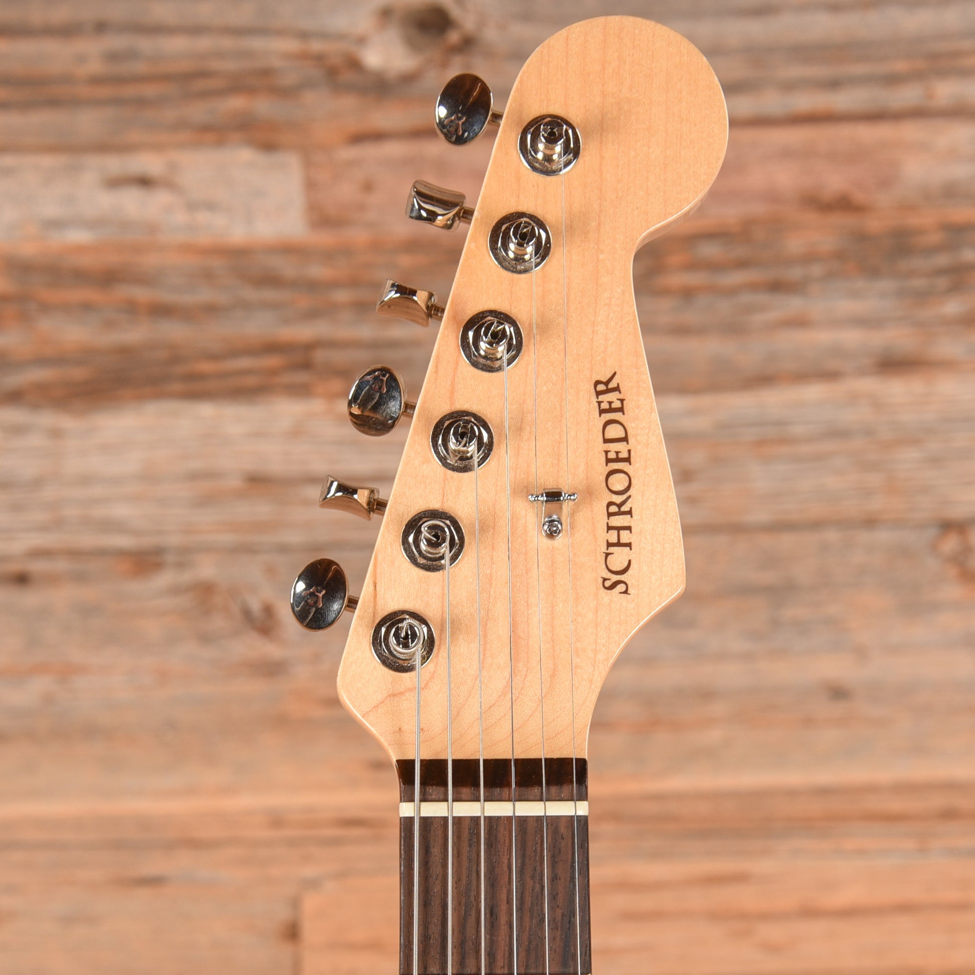 Schroeder S-Type Fiesta Red Electric Guitars / Solid Body