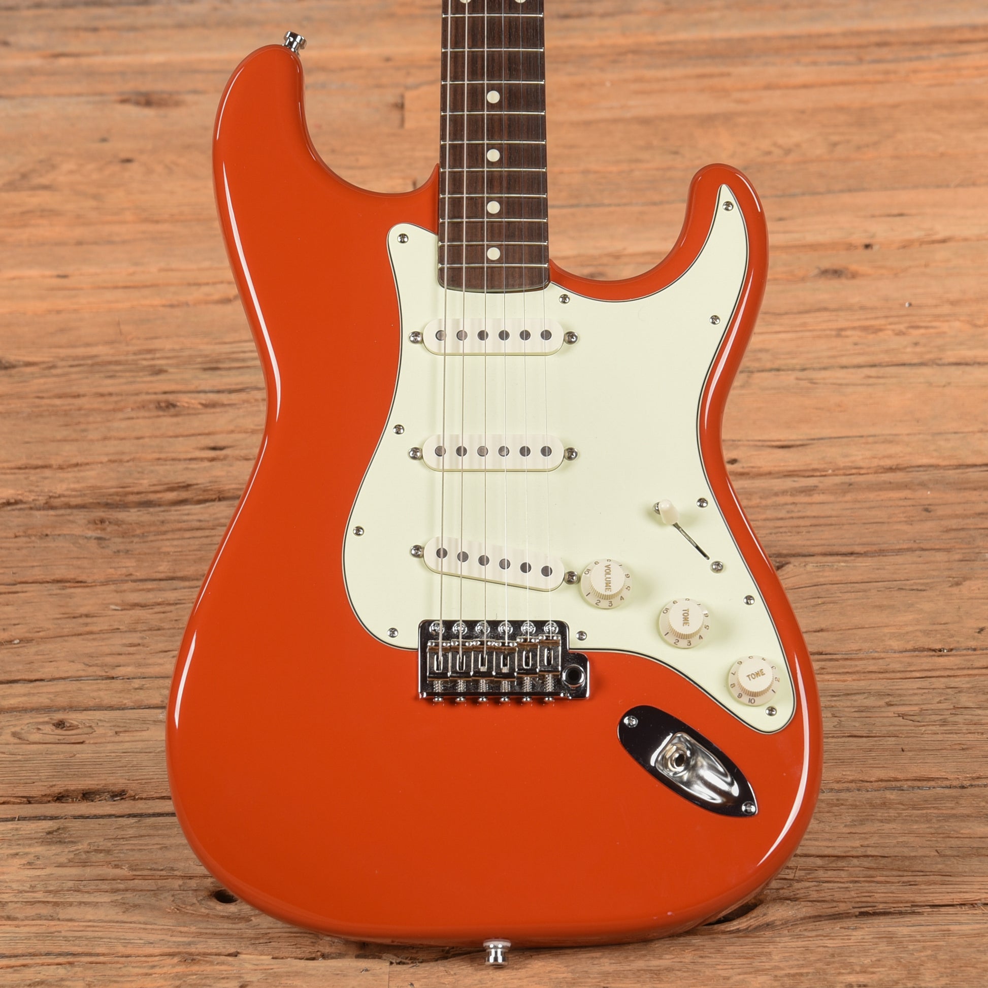 Schroeder S-Type Fiesta Red Electric Guitars / Solid Body
