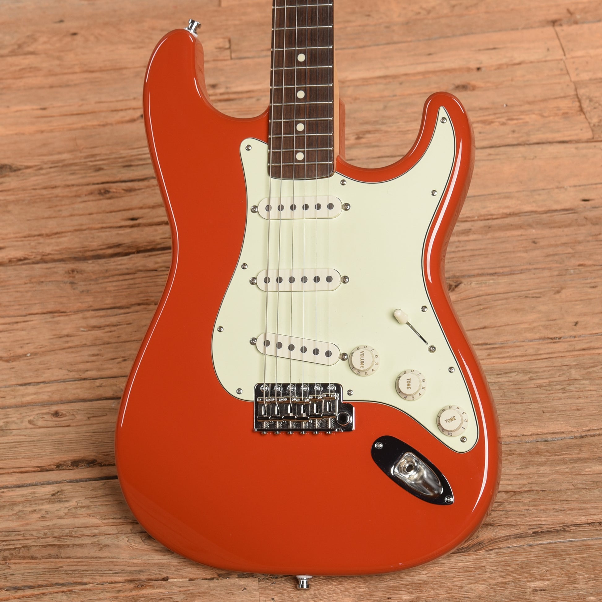 Schroeder S-Type Fiesta Red Electric Guitars / Solid Body