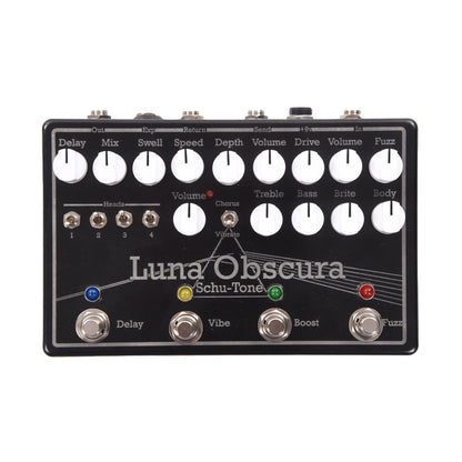 Schu-Tone Luna Obscura Dark Side Inspired Multi-FX Pedal Effects and Pedals / Multi-Effect Unit