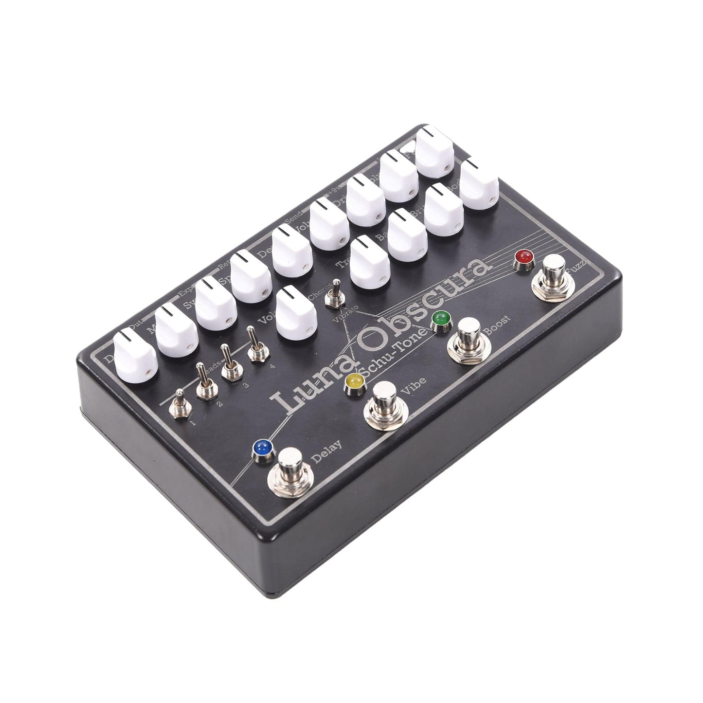 Schu-Tone Luna Obscura Dark Side Inspired Multi-FX Pedal Effects and Pedals / Multi-Effect Unit