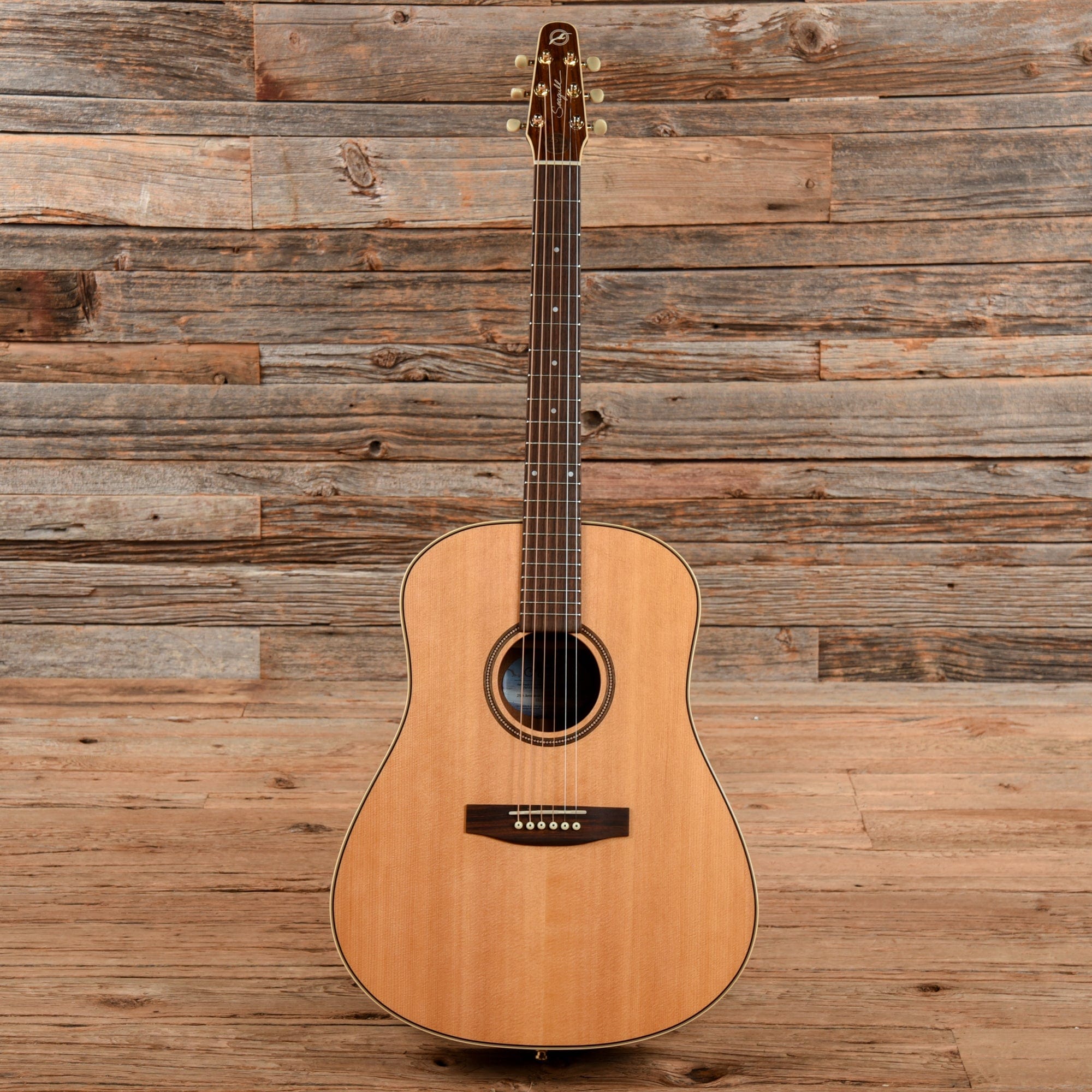 Seagull 25th Anniversary Mahogany Spruce HG Natural – Chicago