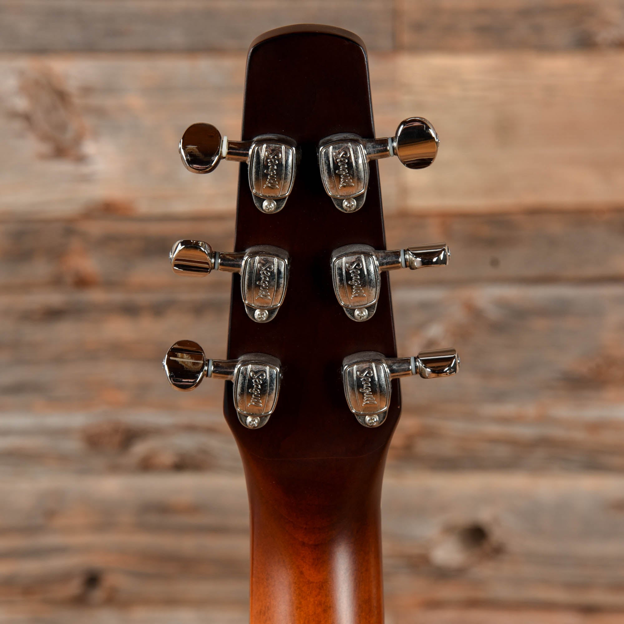 Seagull S6 Original QIT Burnt Umber Acoustic Guitars / Dreadnought
