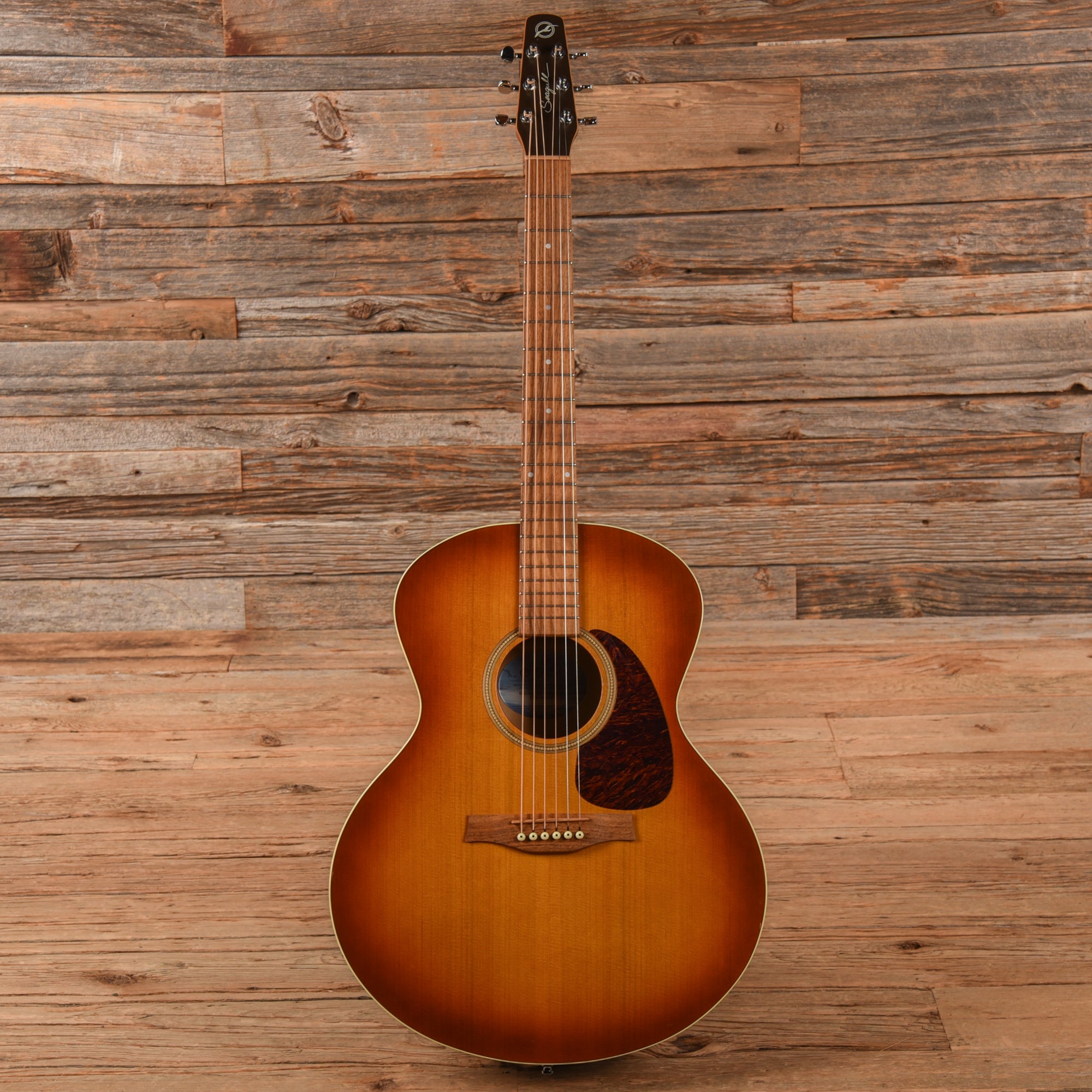 Seagull Entourage Mini Jumbo Rustic Sunburst Acoustic Guitars / Jumbo