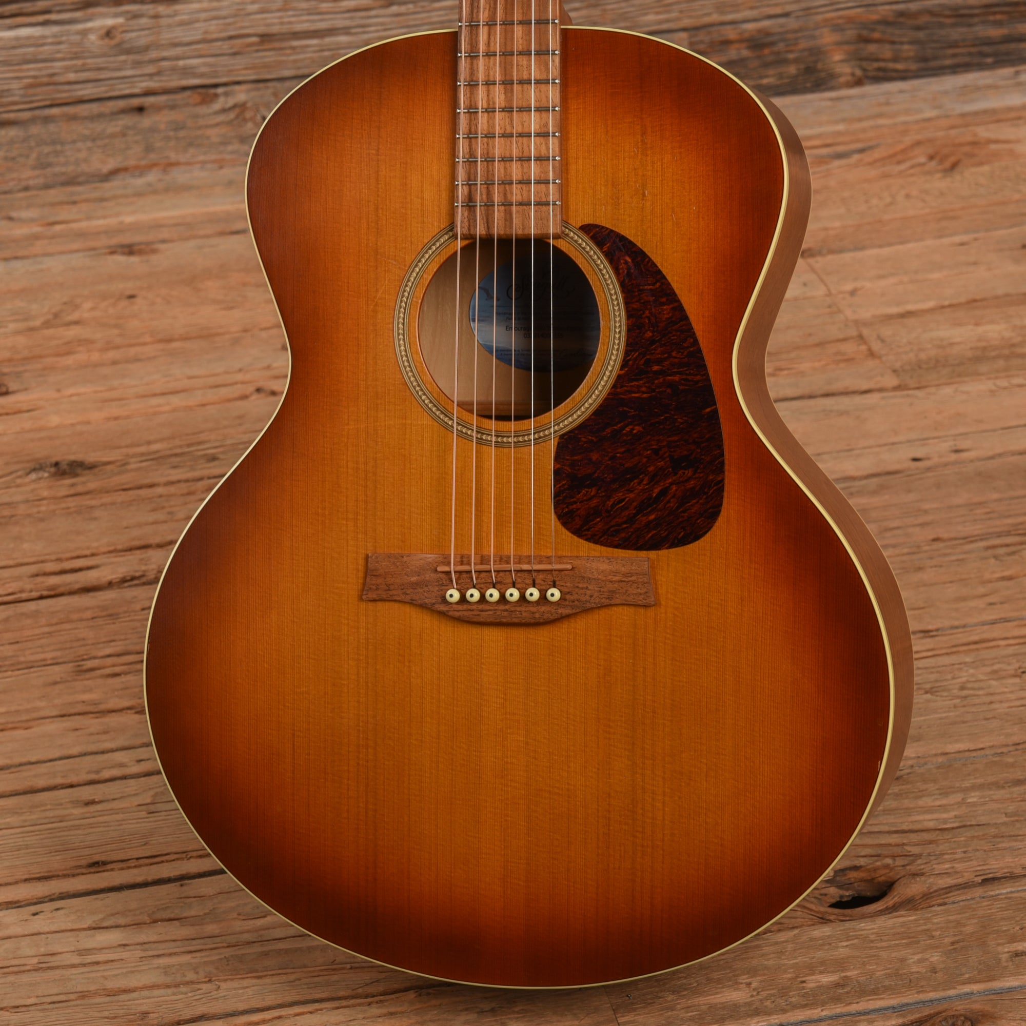 Seagull Entourage Mini Jumbo Rustic Sunburst Acoustic Guitars / Jumbo