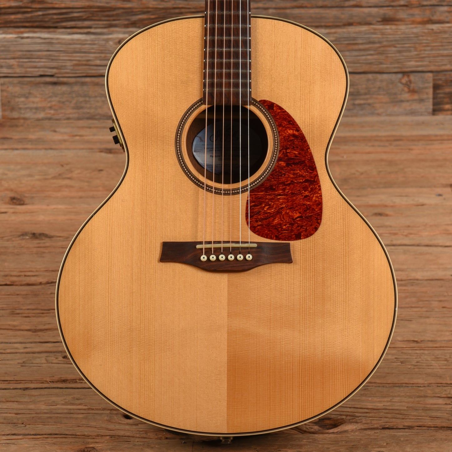 Seagull Maritime SWS Mini Jumbo QI Natural Acoustic Guitars / Mini/Travel