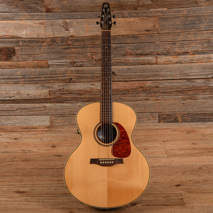 Seagull Maritime SWS Mini Jumbo QI Natural Acoustic Guitars / Mini/Travel