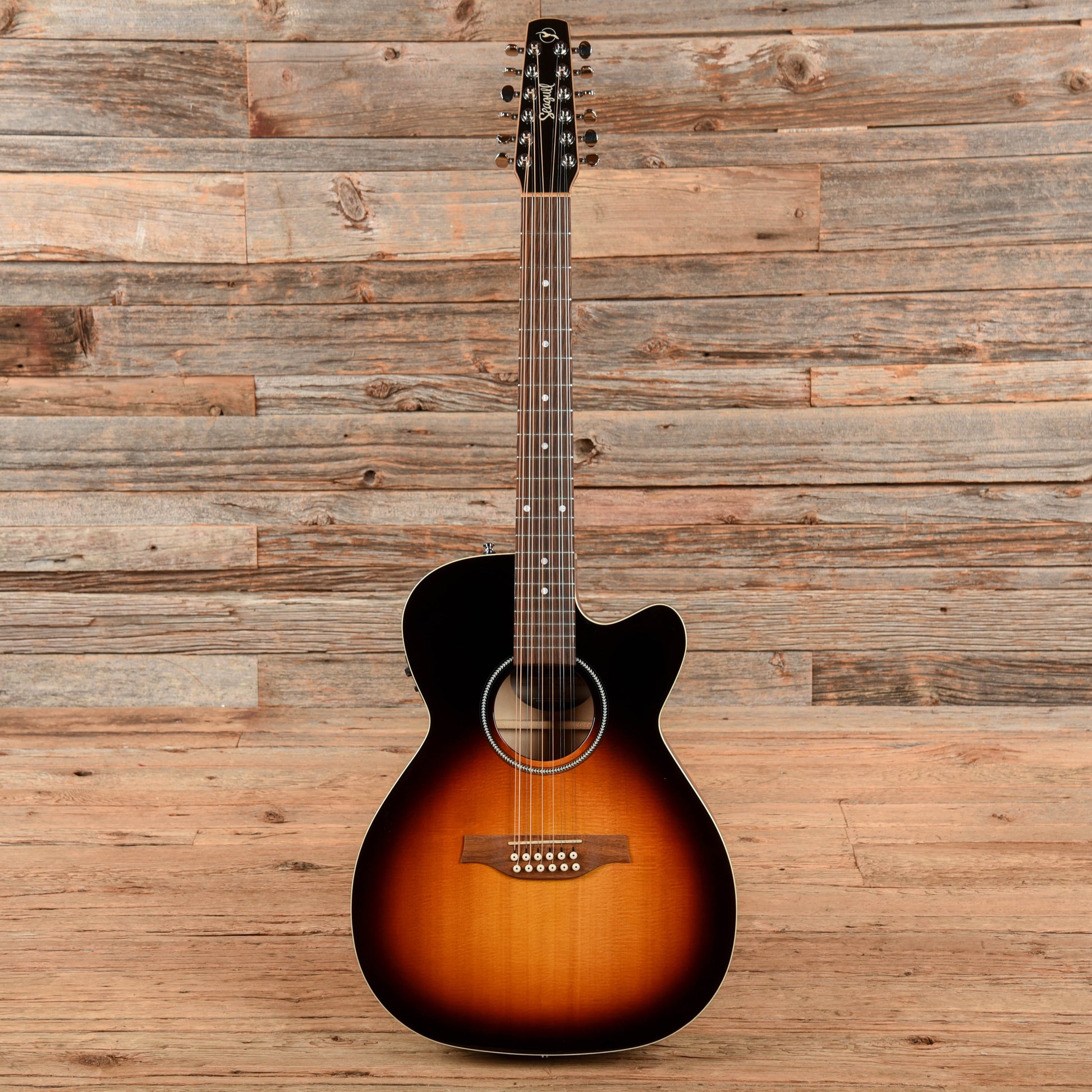Seagull S12 CH CW Spruce GT Presys II Sunburst Acoustic Guitars