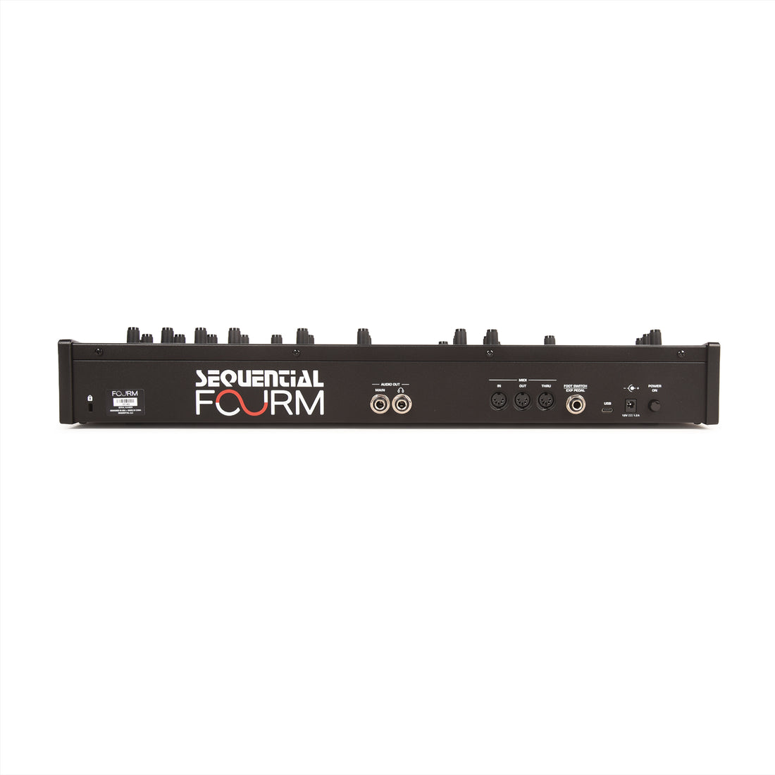 Sequential Fourm 4-Voice Polyphonic Analog Synthesizer w/ Polyphonic A ...