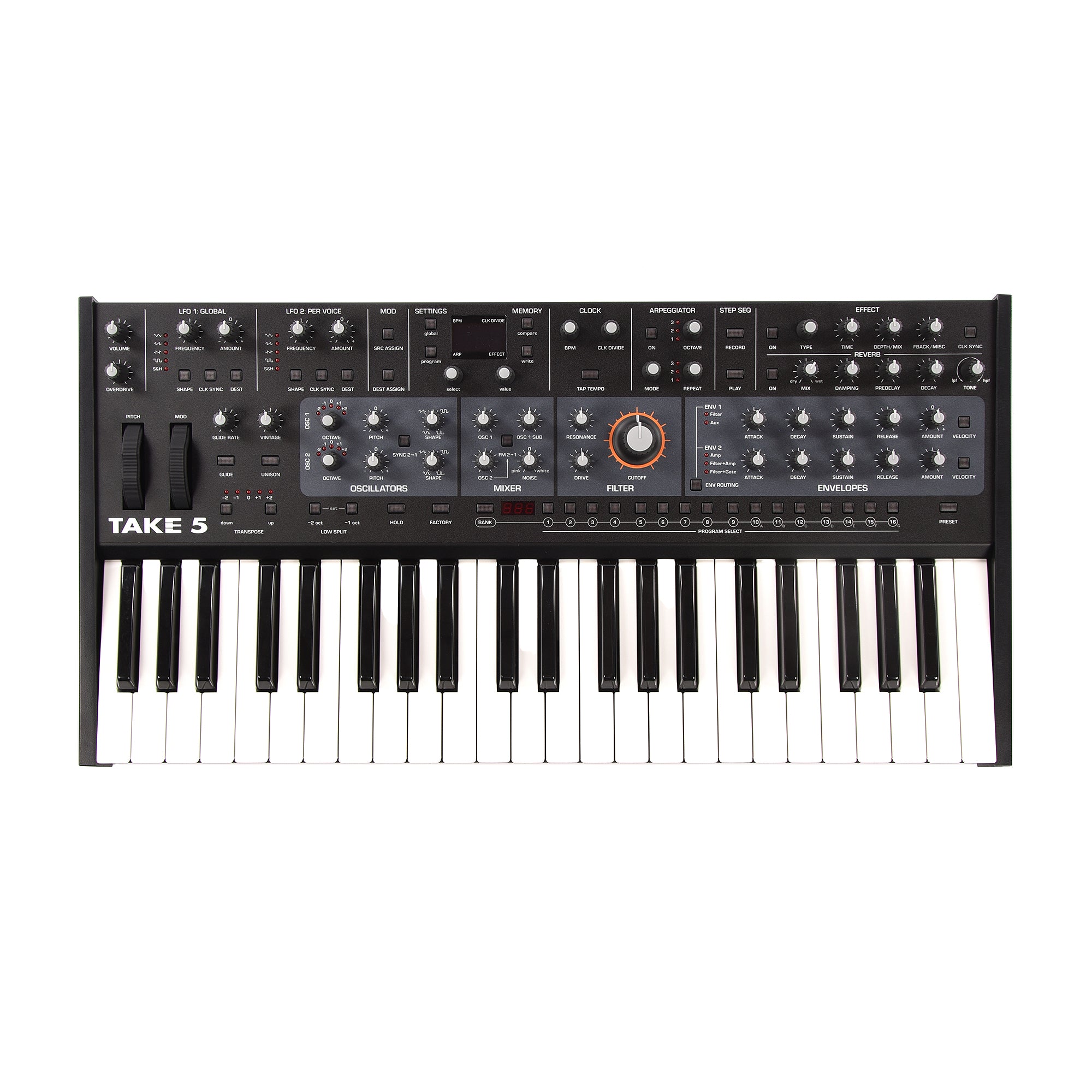 Sequential Take 5 Polyphonic Analog Synthesizer Keyboards and Synths / Synths / Analog Synths
