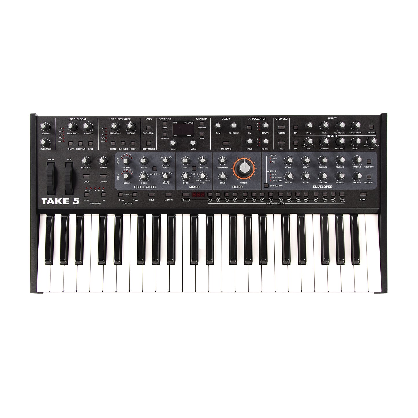 Sequential Take 5 Polyphonic Analog Synthesizer Keyboards and Synths / Synths / Analog Synths