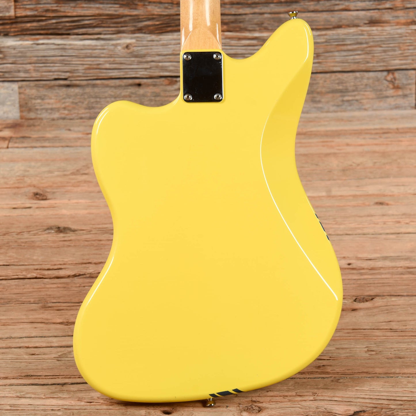 Seuf Old Hand OH-10 Graffiti Yellow Electric Guitars / Solid Body