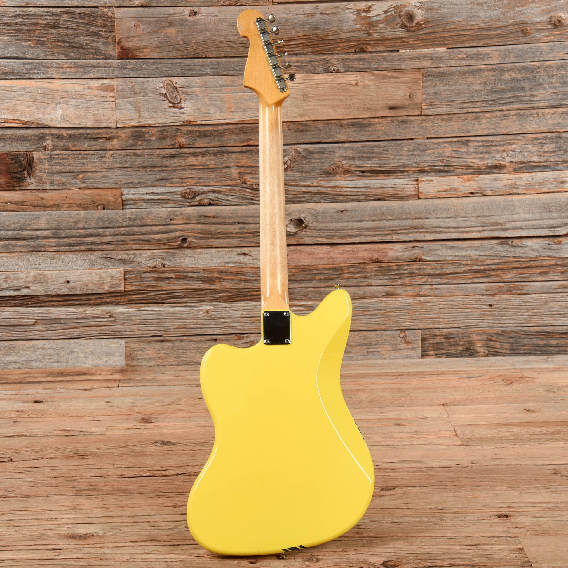 Seuf Old Hand OH-10 Graffiti Yellow Electric Guitars / Solid Body