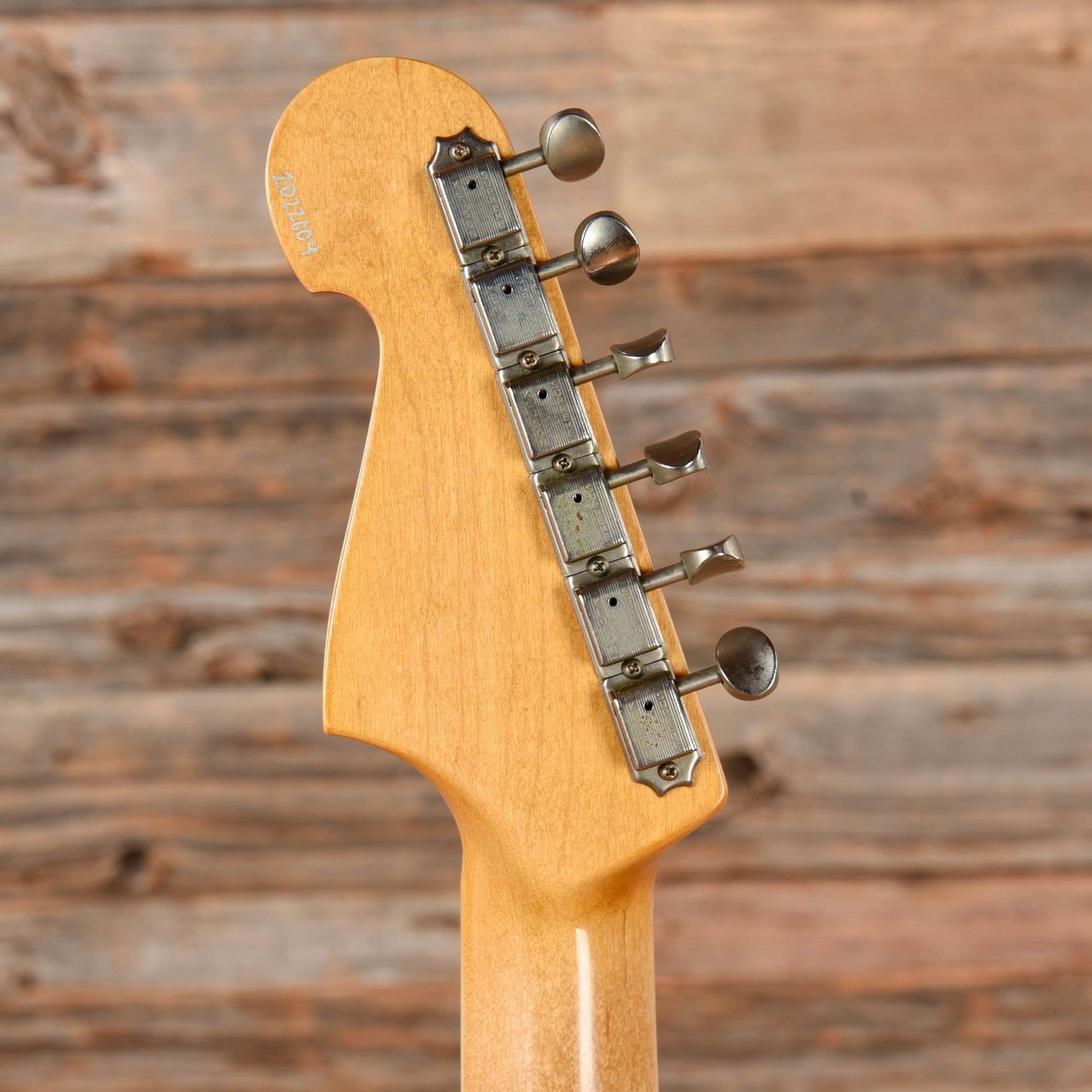 Seuf Old Hand OH-10 Graffiti Yellow Electric Guitars / Solid Body