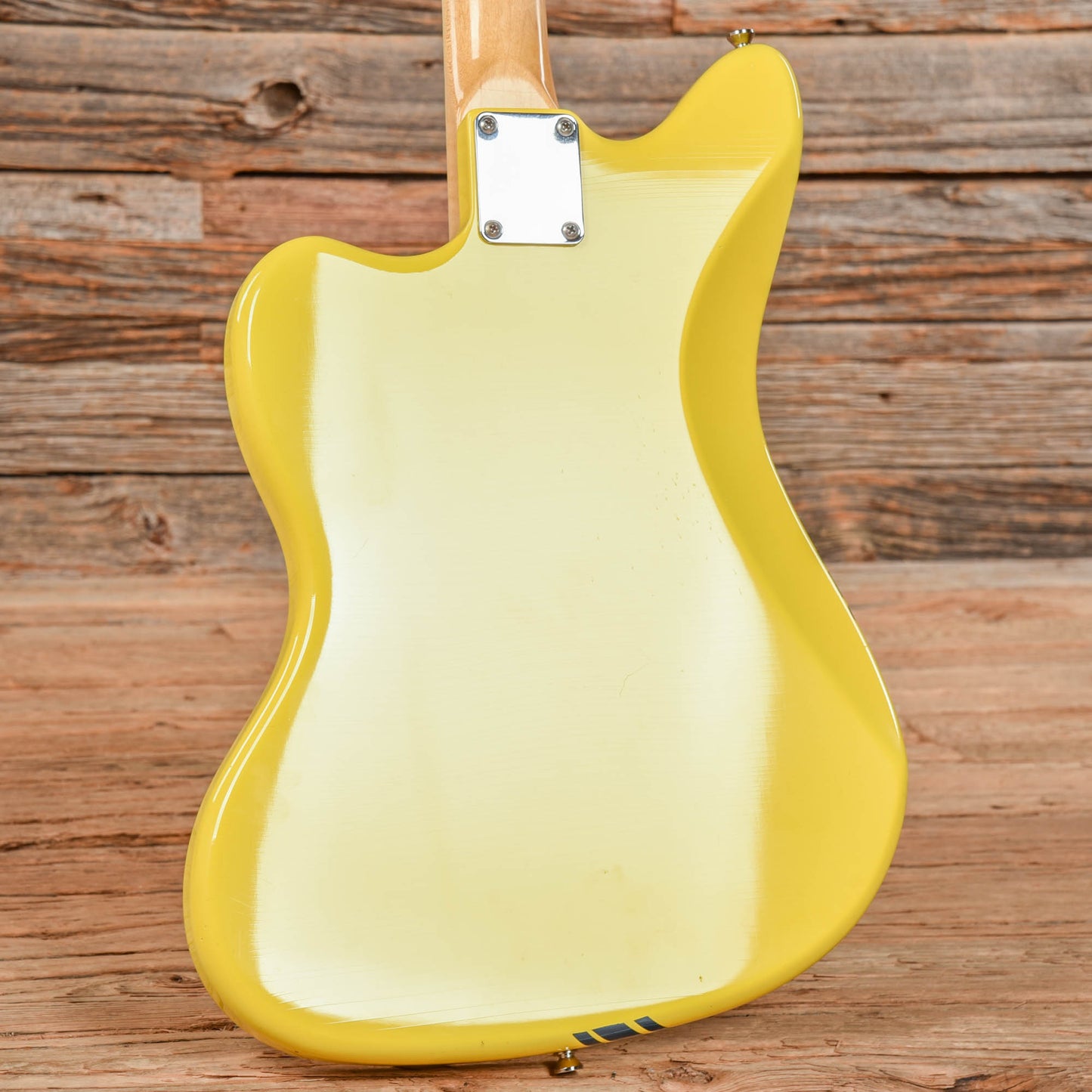 Seuf Old Hand OH-10 Graffiti Yellow Electric Guitars / Solid Body
