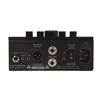 Seymour Duncan PowerStage 200 200w Pedalboard Guitar Amplifier Black Effects and Pedals / Amp Simulators