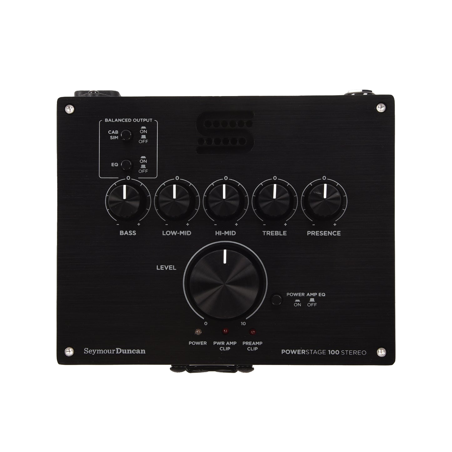 Seymour Duncan PowerStage 100 Stereo 100w Guitar Amp Pedal Black Effects and Pedals / Preamps