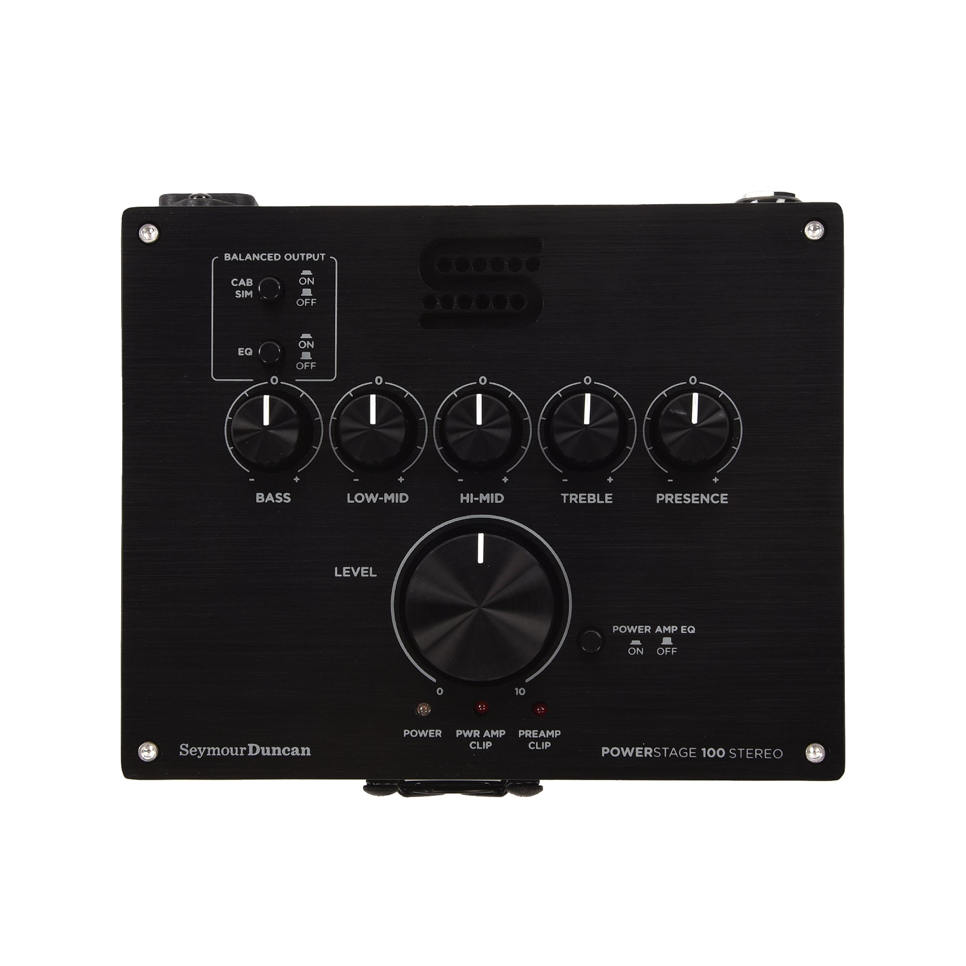 Seymour Duncan PowerStage 100 Stereo 100w Guitar Amp Pedal Black Effects and Pedals / Preamps