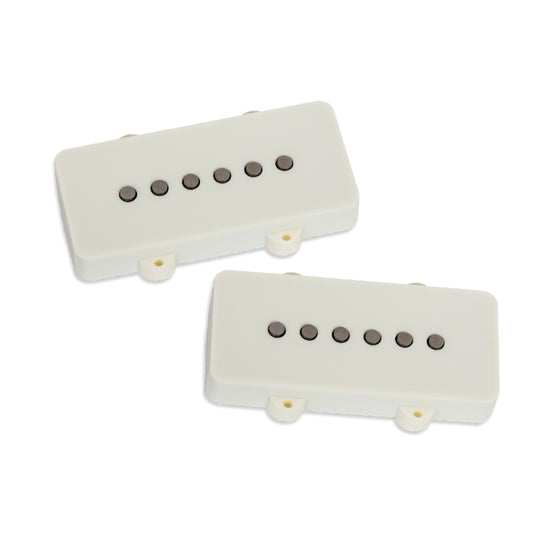 Seymour Duncan Jazzmaster Silencer Vintage Pickup Set Parchment Parts / Guitar Pickups