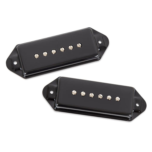 Seymour Duncan P90 Silencer Dog Ear Vintage Bridge Pickup Black Parts / Guitar Pickups