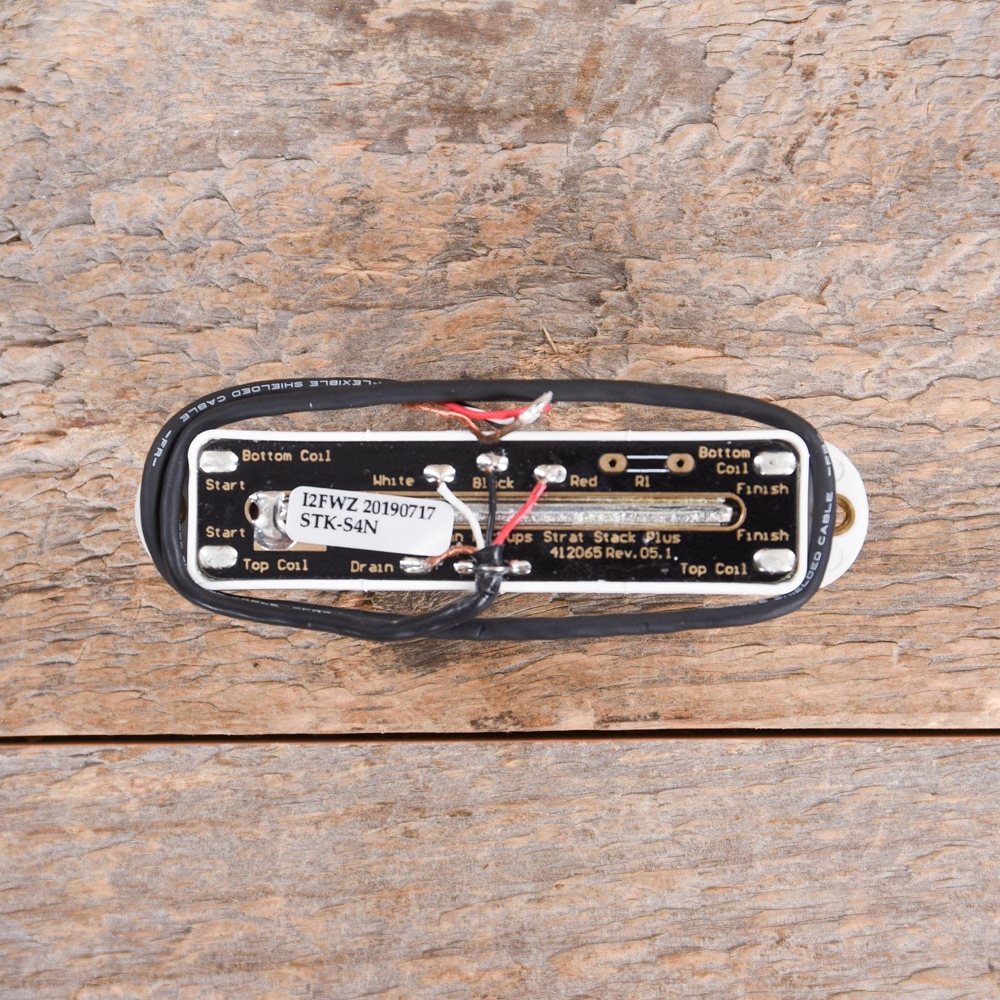 Seymour Duncan STK-S4N Stack Plus Strat Neck Pickup White Parts / Guitar Pickups