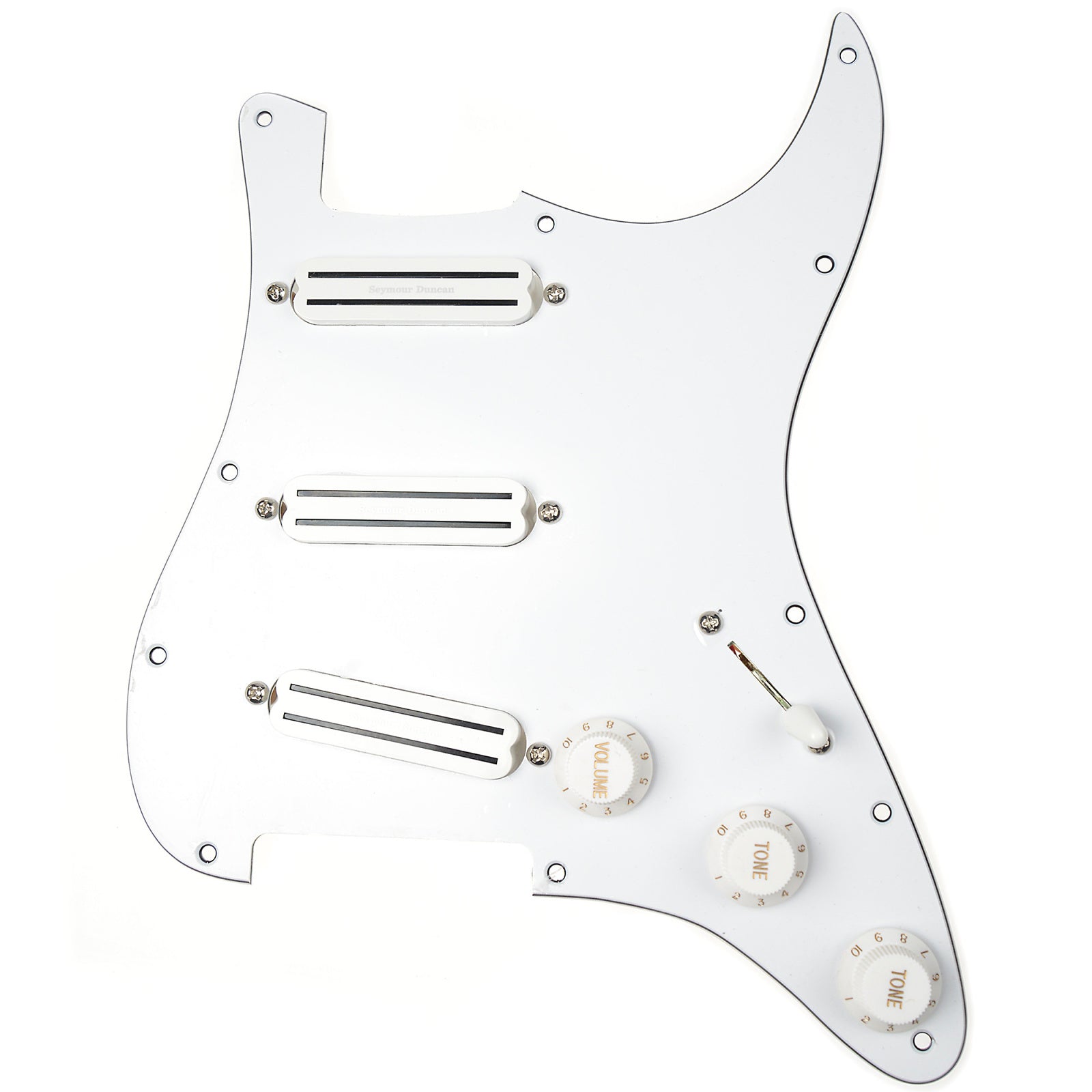 Seymour Duncan Triple Rails Fully Loaded Liberator Pickguard for Strat Parts / Guitar Pickups