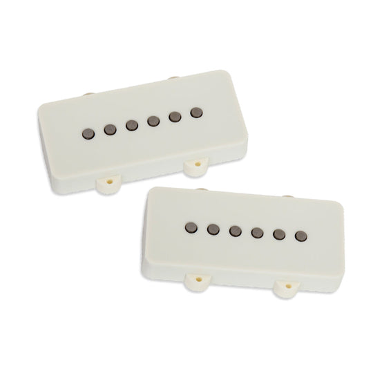 Seymour Duncan Jazzmaster Silencer Hot Pickup Set Parchment Pickups & Preamps