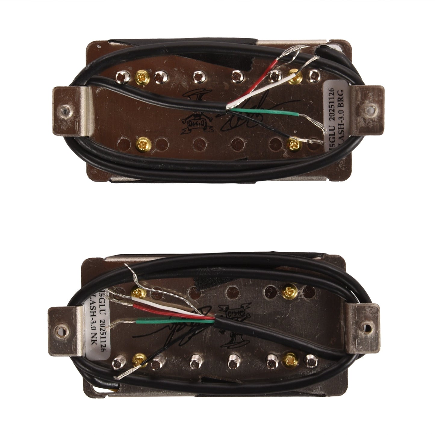 Seymour Duncan Slash 3.0 Humbucker 4-Conductor Pickup Set Zebra Pickups & Preamps