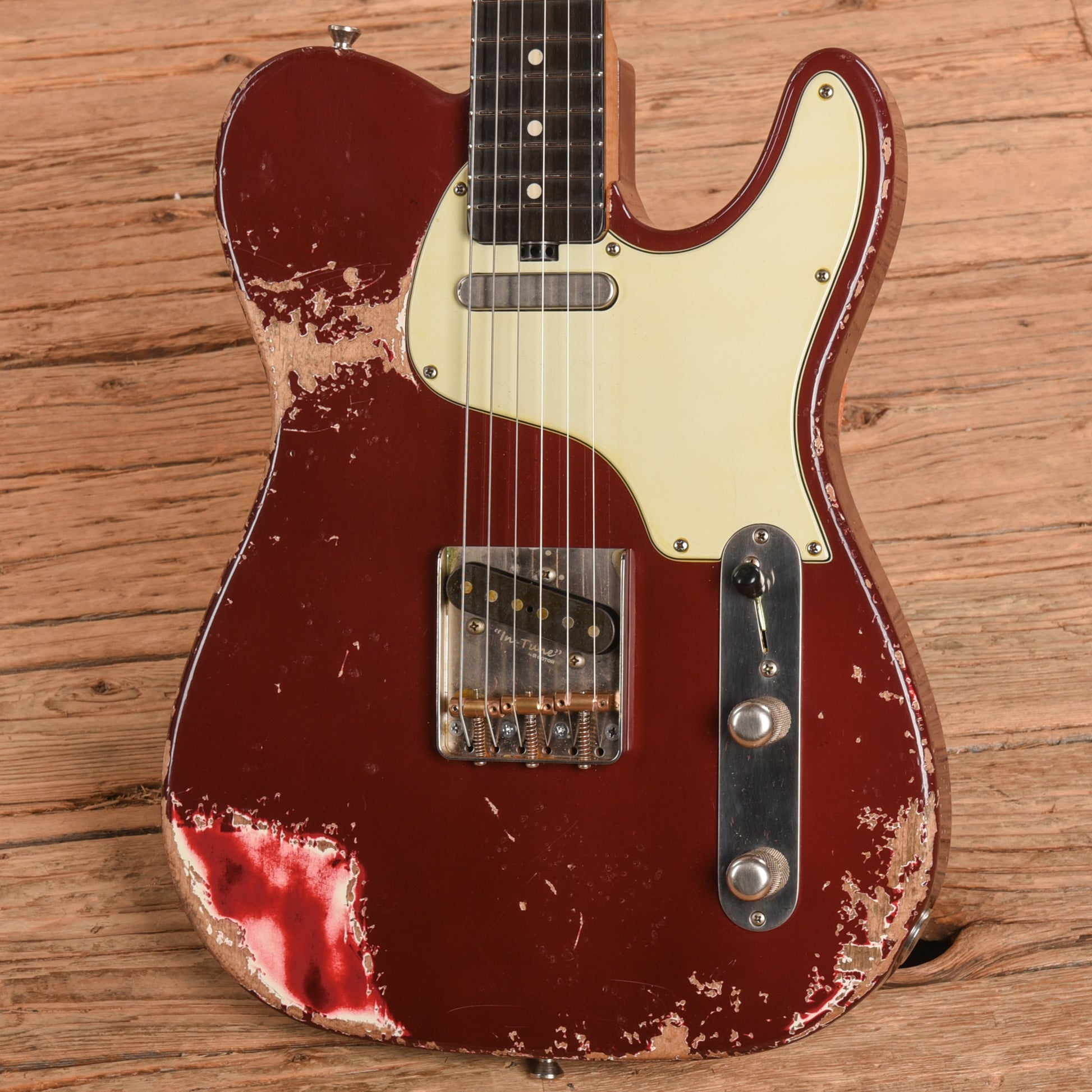 Shabat Lion Dakota Red Over White 2025 Electric Guitars / Solid Body