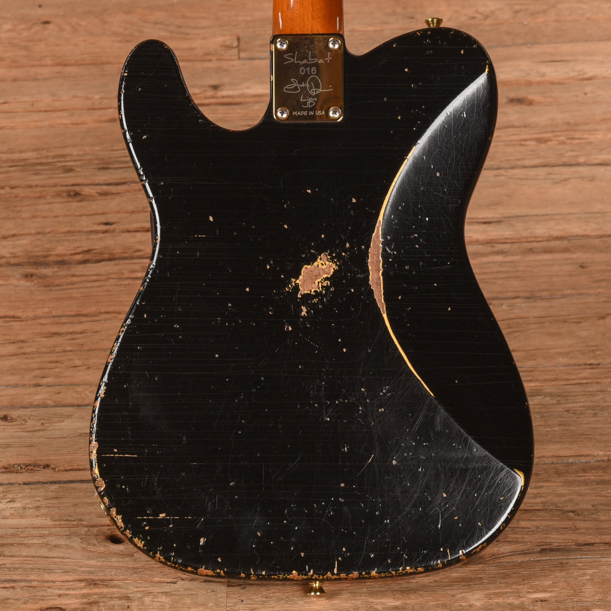 Shabat Lion JD Aged Black 2024 Electric Guitars / Solid Body