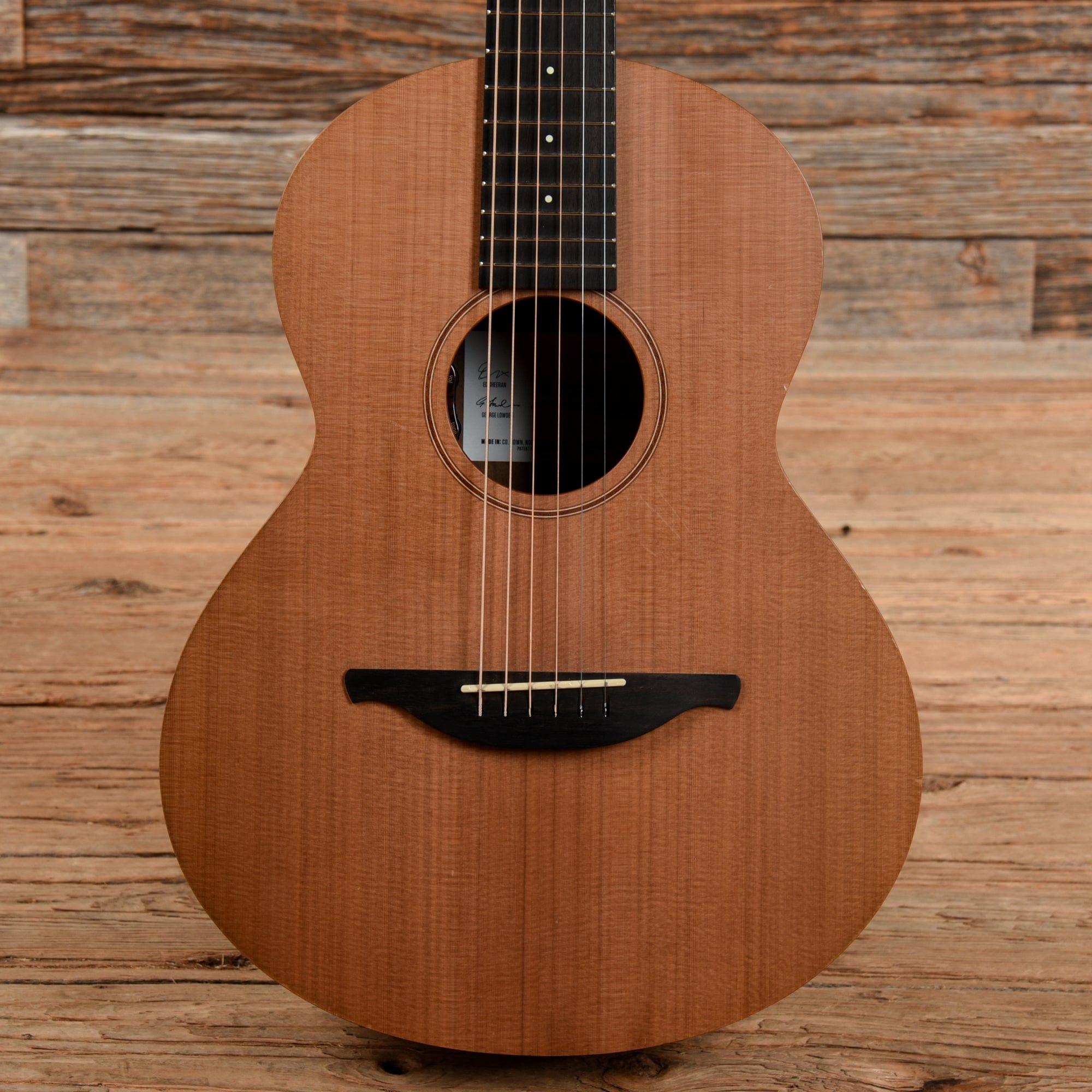 Sheeran by Lowden W01 Natural Acoustic Guitars / Parlor