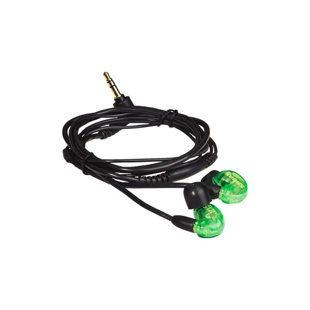 Shure SE215SPE-GN Sound Isolating Earphones Green Home Audio / Headphones / In-Ear Headphones