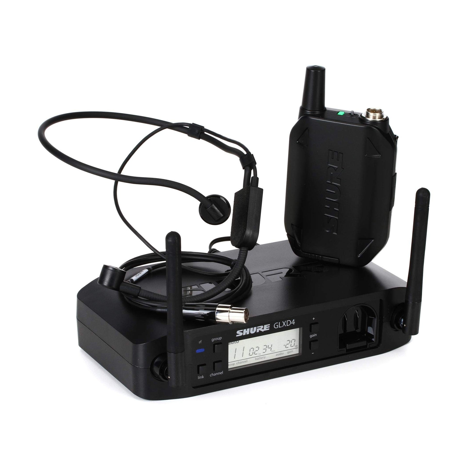 Shure GLXD14+/PGA31 Digital Wireless Headset System with PGA31 Microphone Pro Audio / Accessories / Wireless Instrument Systems