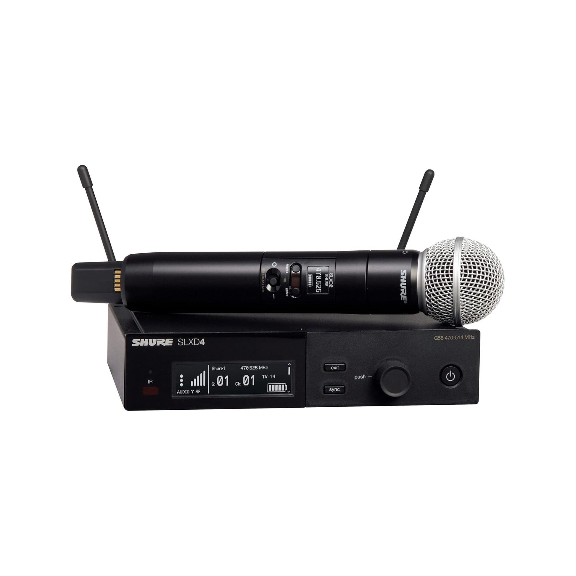 Shure SLXD24 G58 Wireless Vocal System w/ SM58 Mic Pro Audio / Accessories / Wireless Instrument Systems