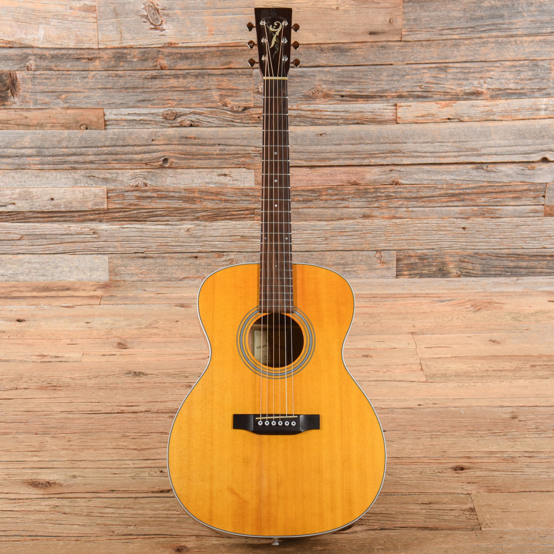 Silver Creek SC-T160 Natural 2010 Acoustic Guitars / OM and Auditorium