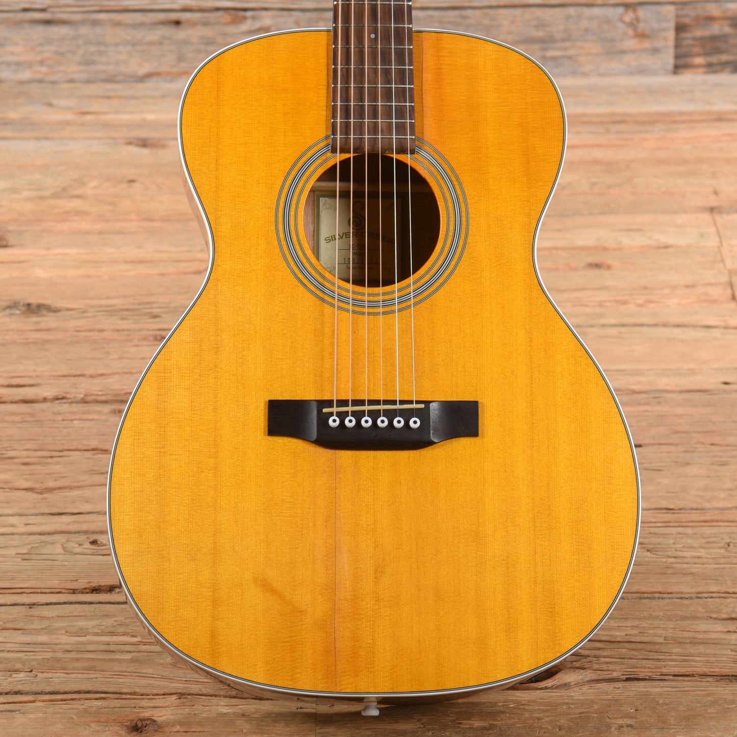 Silver Creek SC-T160 Natural 2010 Acoustic Guitars / OM and Auditorium