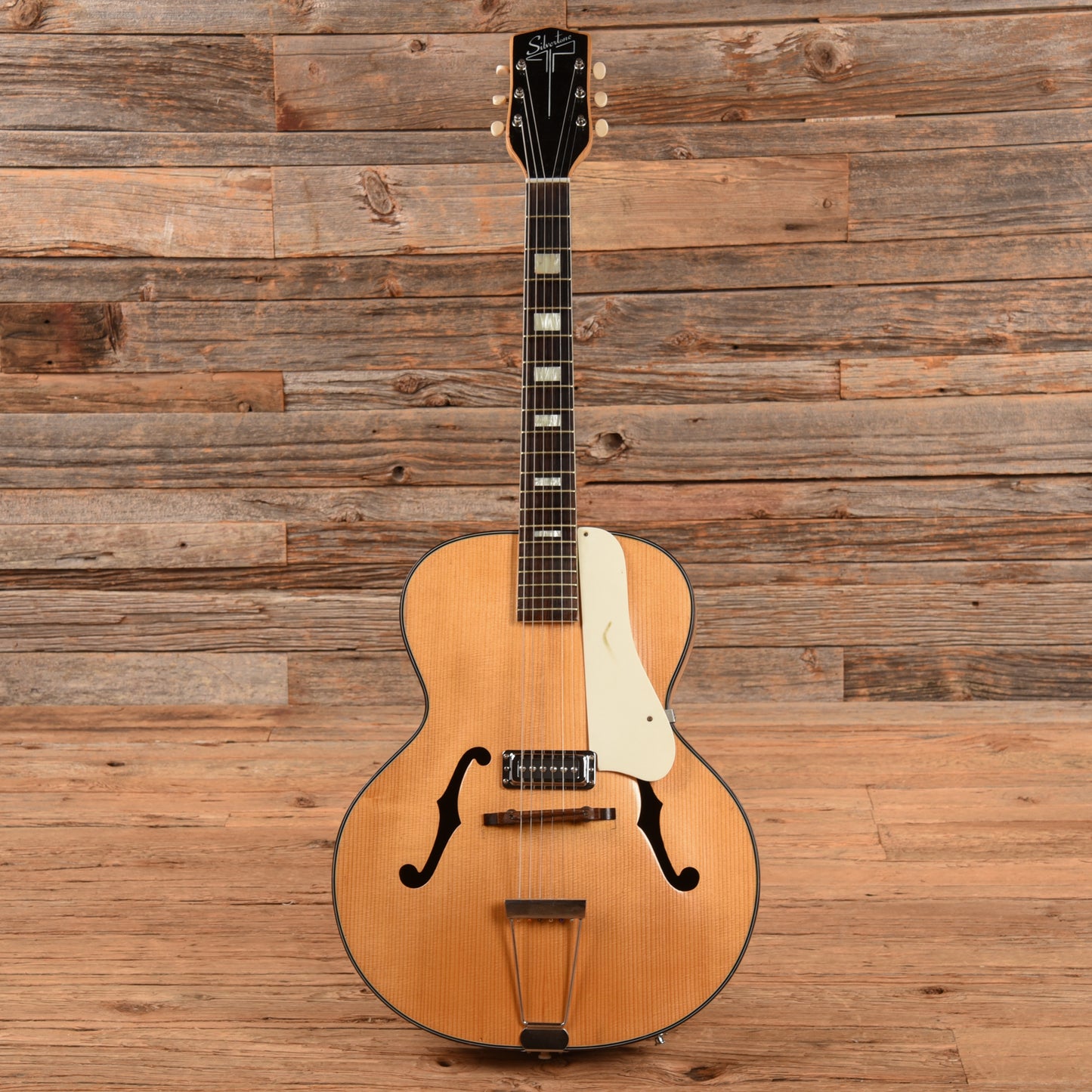 Silvertone Archtop Natural 1950s Acoustic Guitars / Archtop
