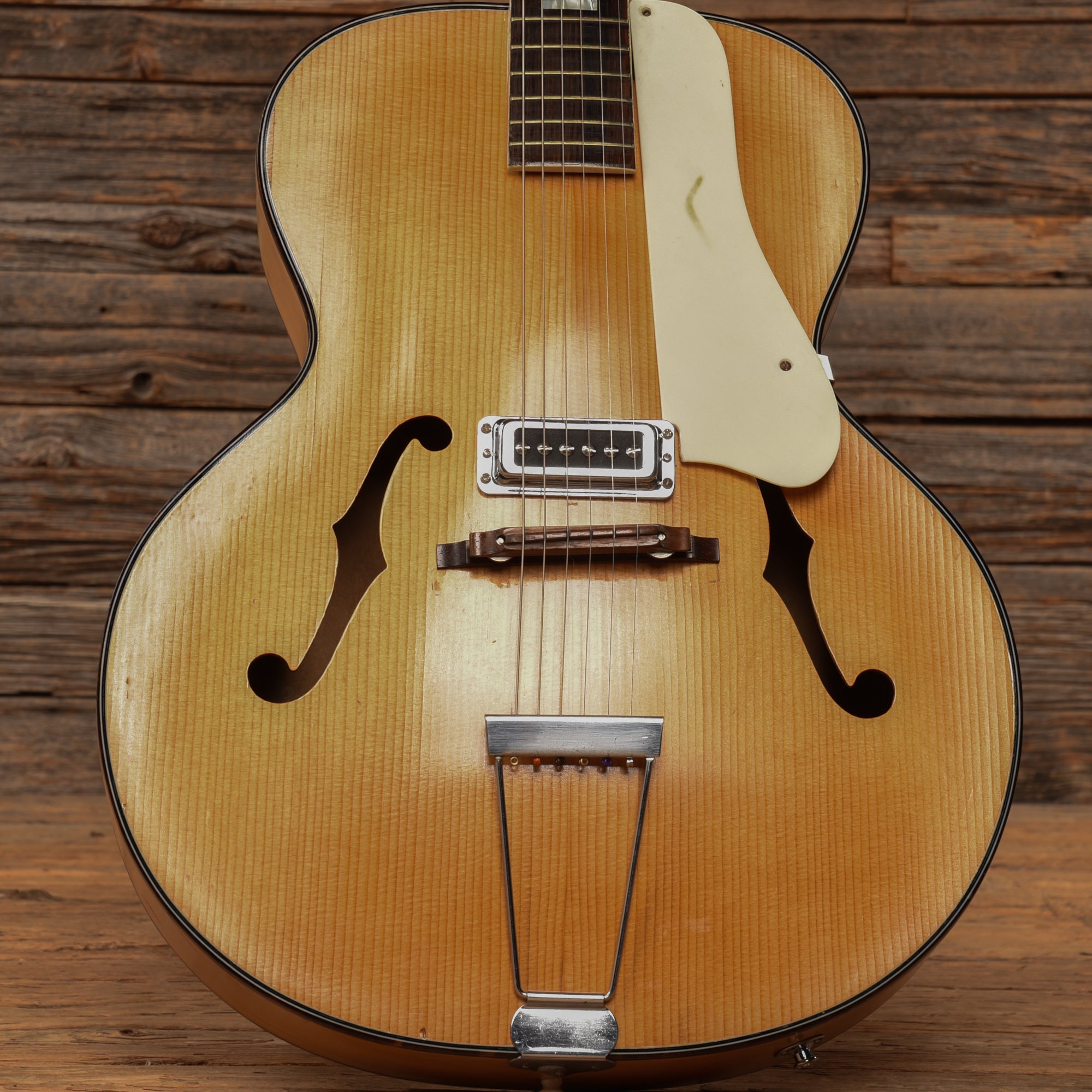 Silvertone Archtop Natural 1950s Acoustic Guitars / Archtop