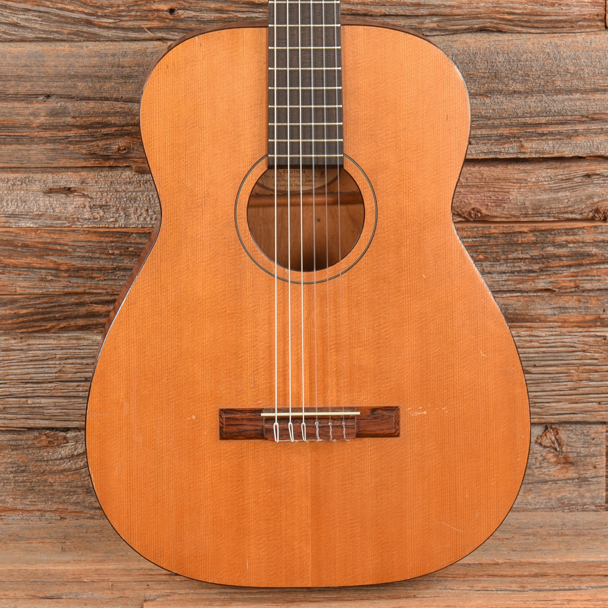Silvertone Classical Guitar Natural 1960s Acoustic Guitars / Classical