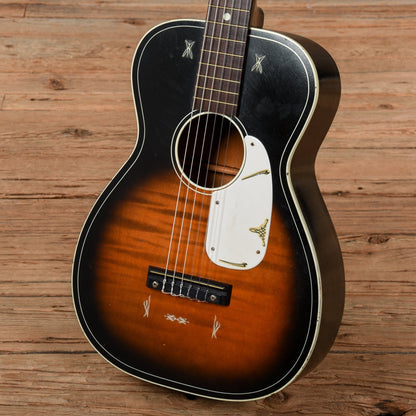 Silvertone Student Acoustic Sunburst 1960s Acoustic Guitars / Concert