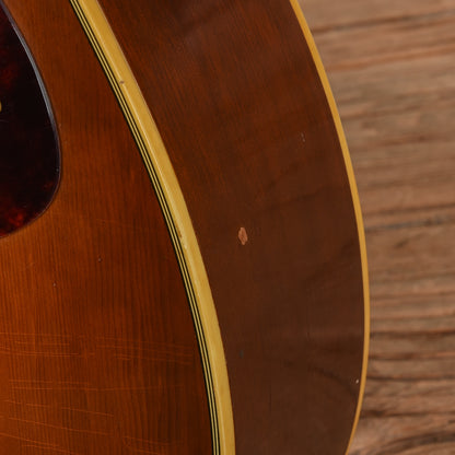 Silvertone 1221 Natural 1971 Acoustic Guitars / Jumbo