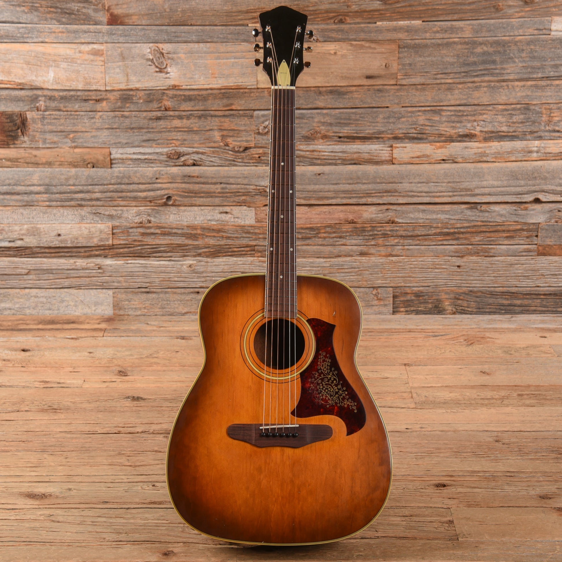 Silvertone 1221 Natural 1971 Acoustic Guitars / Jumbo