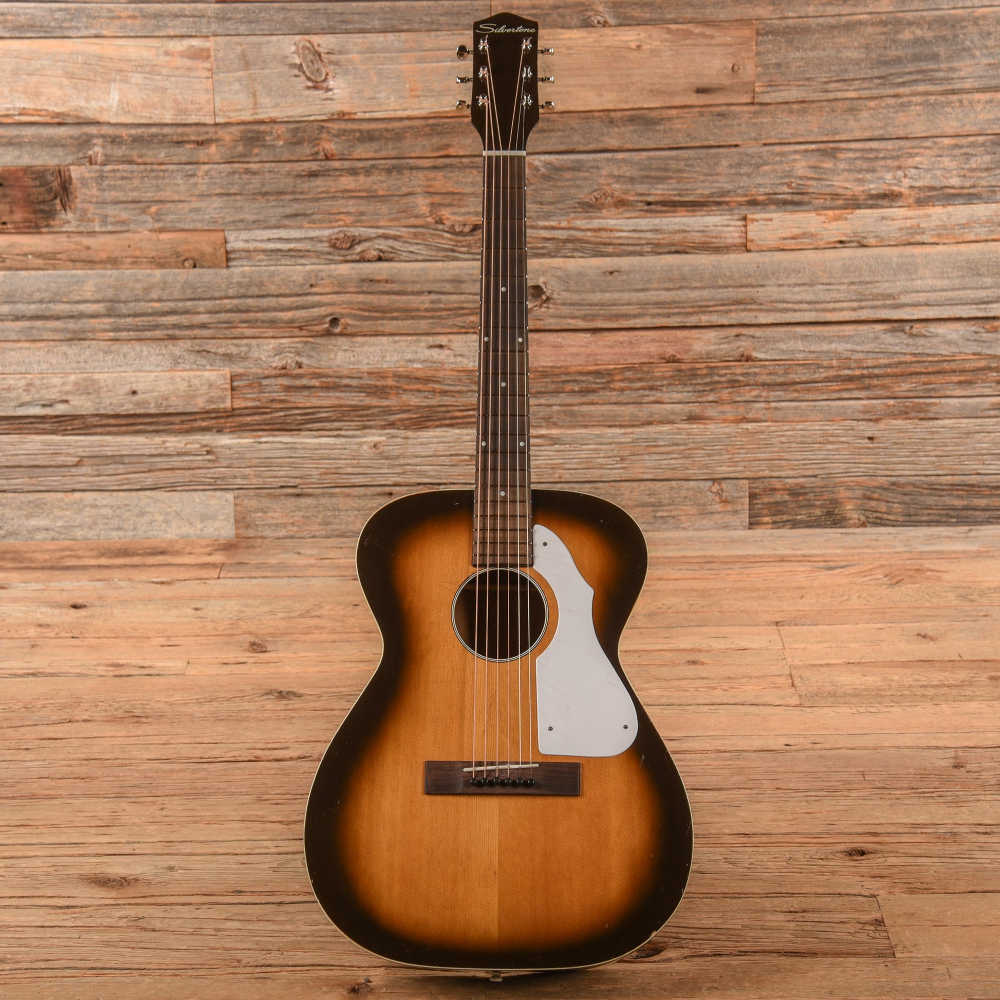 Silvertone H-621 Sunburst 1964 Acoustic Guitars / OM and Auditorium