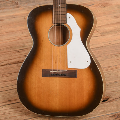 Silvertone H-621 Sunburst 1964 Acoustic Guitars / OM and Auditorium