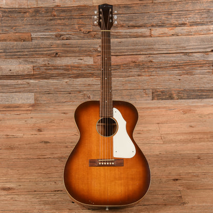 Silvertone H621 X-Brace conversion Sunburst 1960s Acoustic Guitars / OM and Auditorium